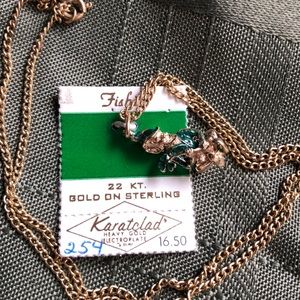Vintage Leprechaun Necklace